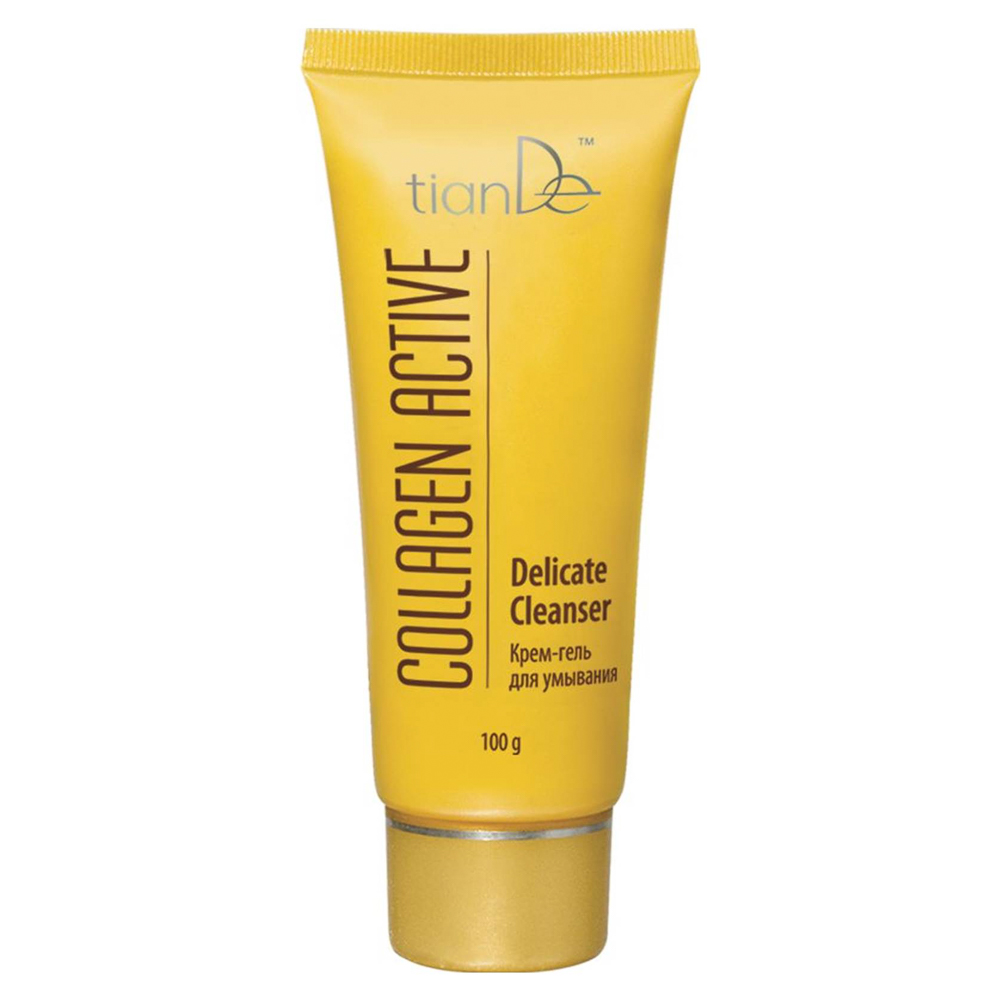 tiande seria Collagen active modelirasht gel za izmivane 12701_ Крем-гел за измиване Collagen active