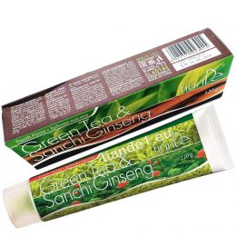 Паста за зъби Зелен чай и женшен