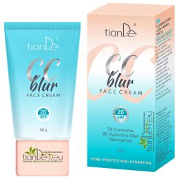 СС блюр (blur) крем с SPF 20, TianDe
